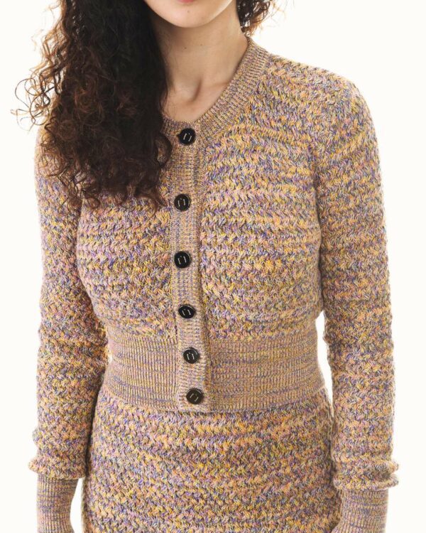 CARDIGAN COLORE MISTO - immagine 3