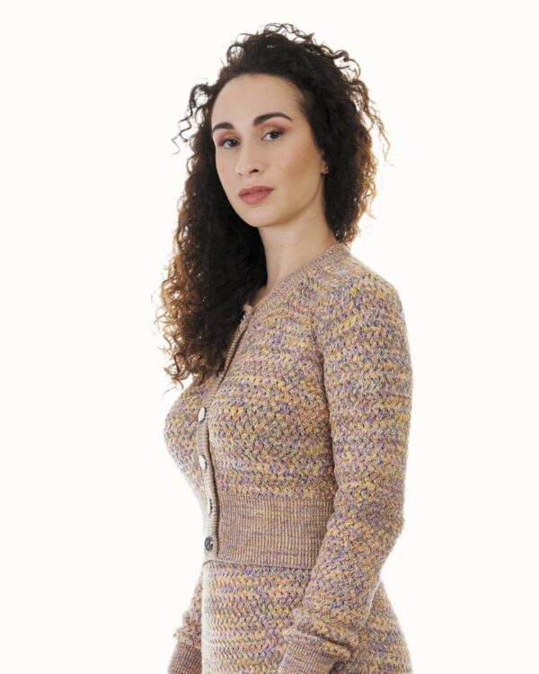 CARDIGAN COLORE MISTO